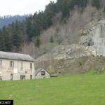 Carrière de marbre de Payolle. carrières de marbre des Pyrénées.