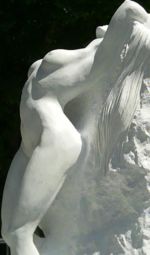 sculpture de femme en marbre de Saint-Béat Comminges Saint-Gaudens